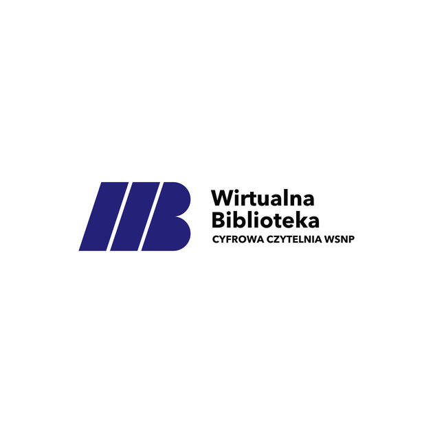 Wirtualna Biblioteka - logo dla cyfrowej czytelni uczelni wyższej z Warszawy