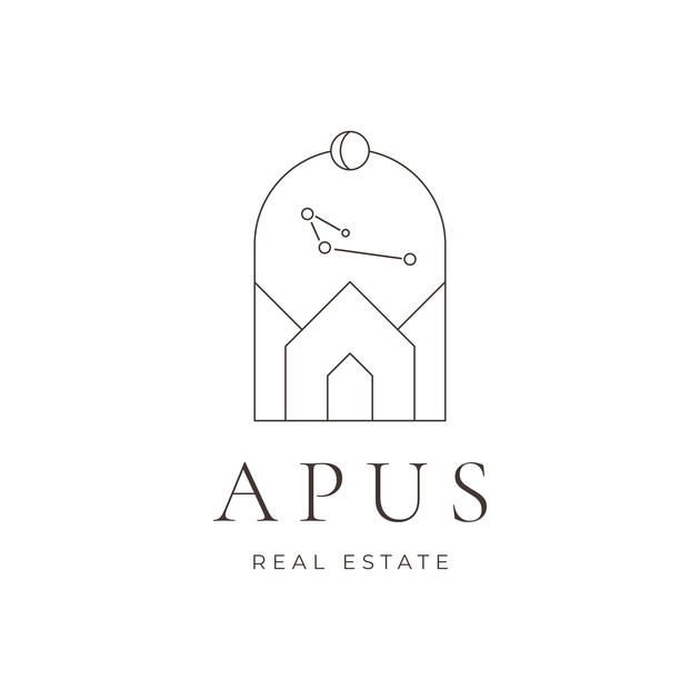 APUS - Real Estate - logo osiedla w Łodzi
